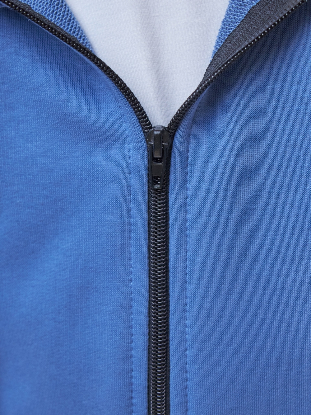 328-ДЖ. Костюм детский  на молнии, джинса хлопок 65%, 35% ПЭ, 3-х нитка без начеса 80,86,92